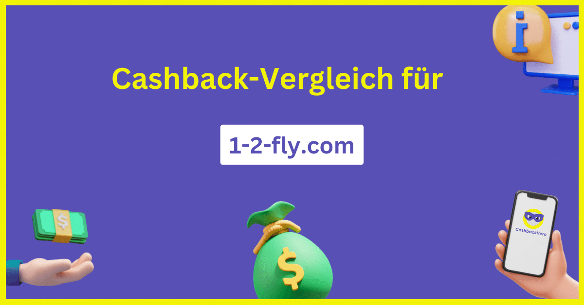 1-2-fly.com Cashback und Rabatt