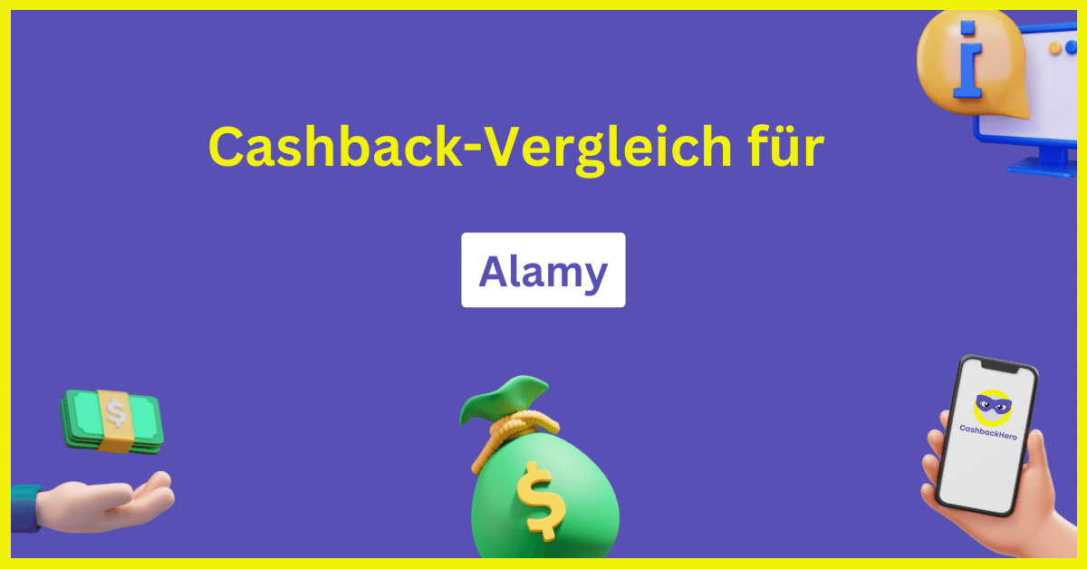 Alamy Cashback und Rabatt