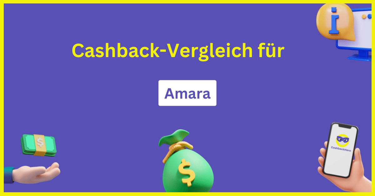 Amara Cashback und Rabatt