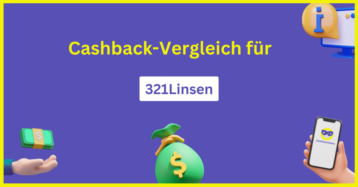 321Linsen Cashback und Rabatt