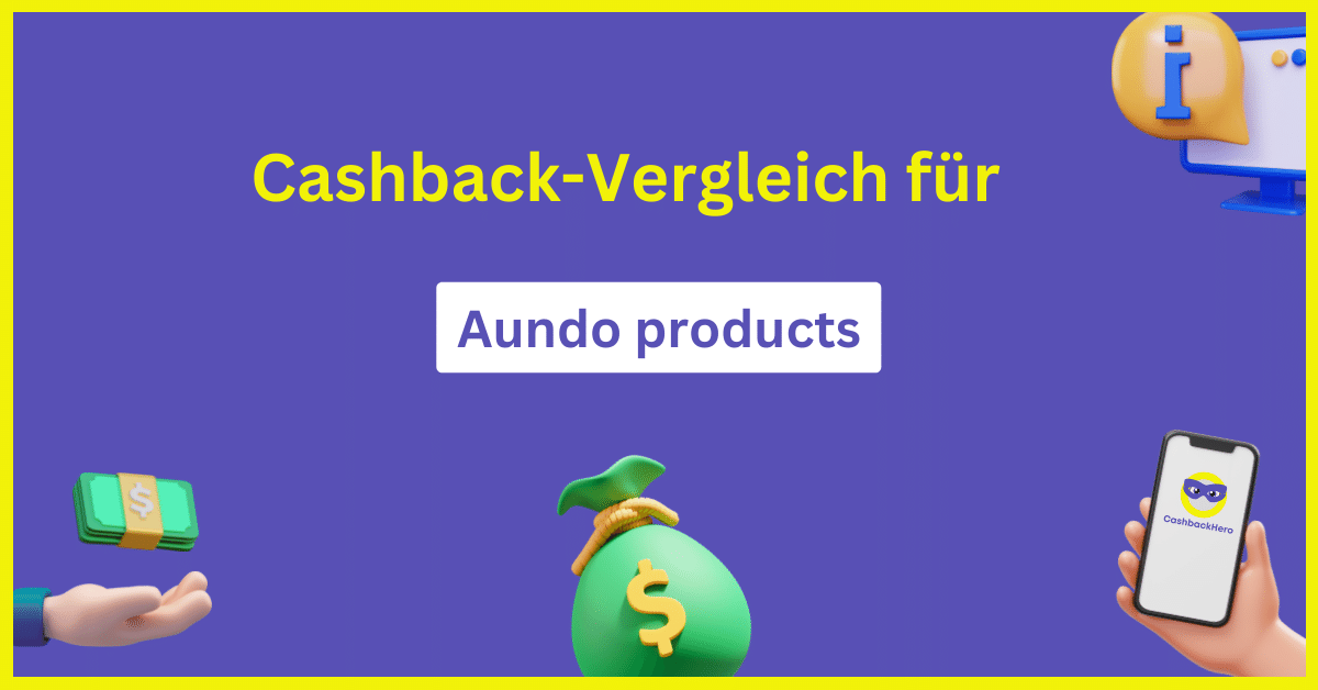Aundo products Cashback und Rabatt