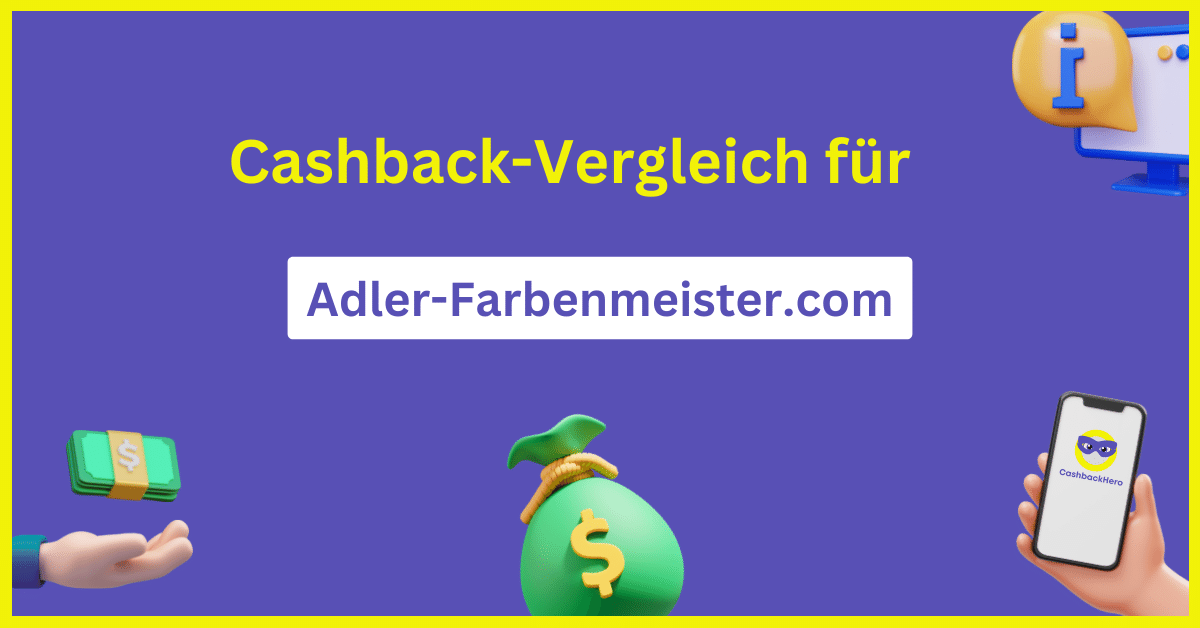 Adler-Farbenmeister.com Cashback und Rabatt