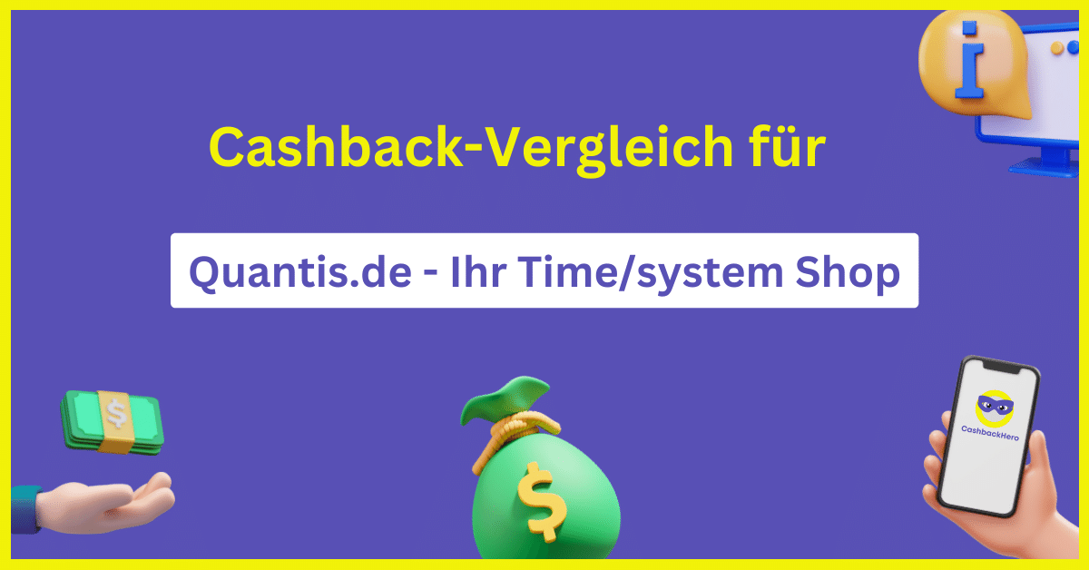 Quantis.de - Ihr Time/system Shop Cashback und Rabatt