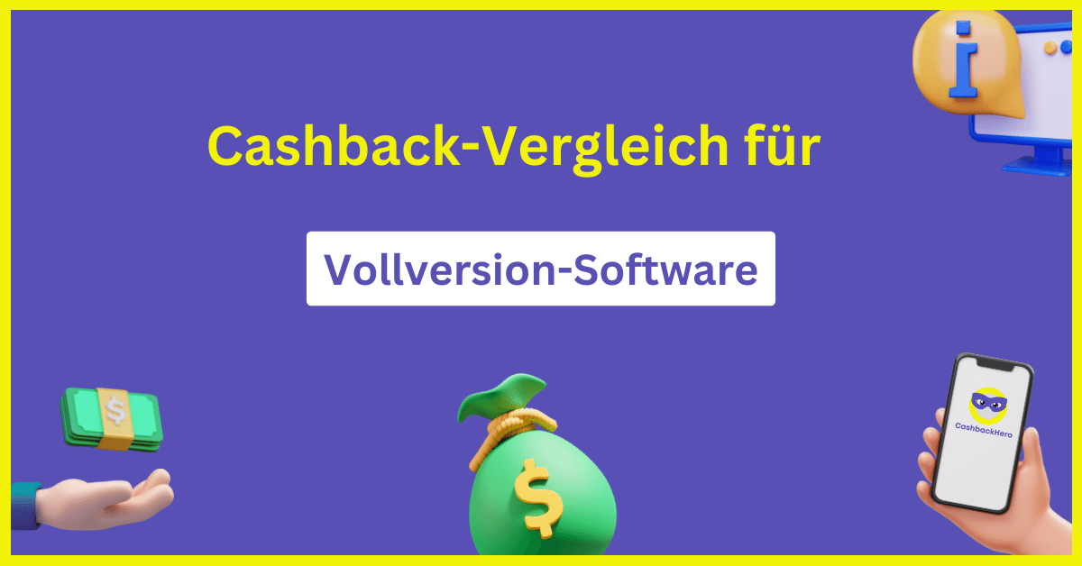 Vollversion-Software Cashback und Rabatt