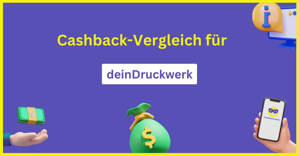 deinDruckwerk Cashback und Rabatt