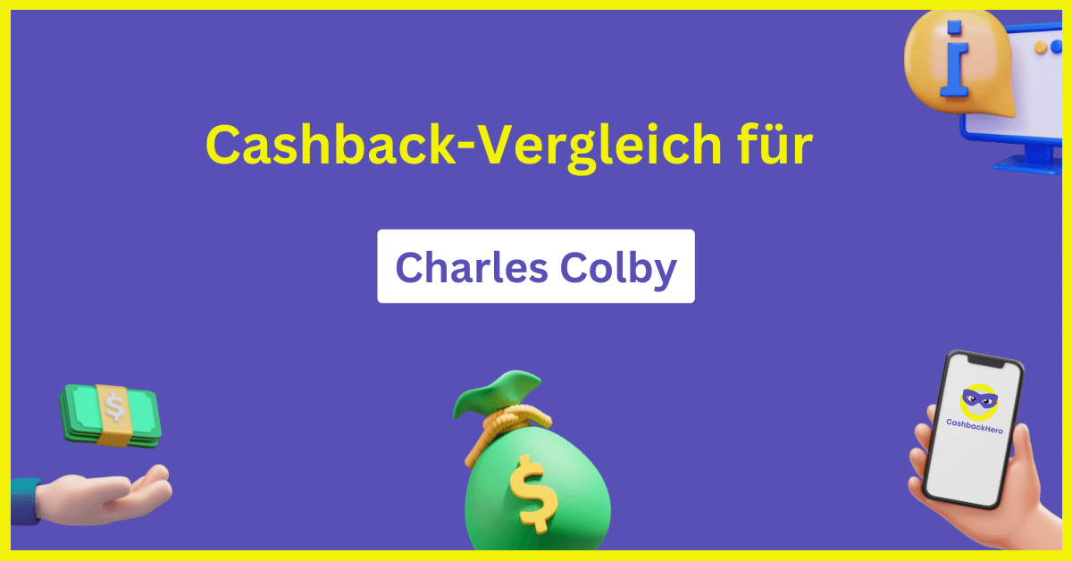 Charles Colby Cashback und Rabatt