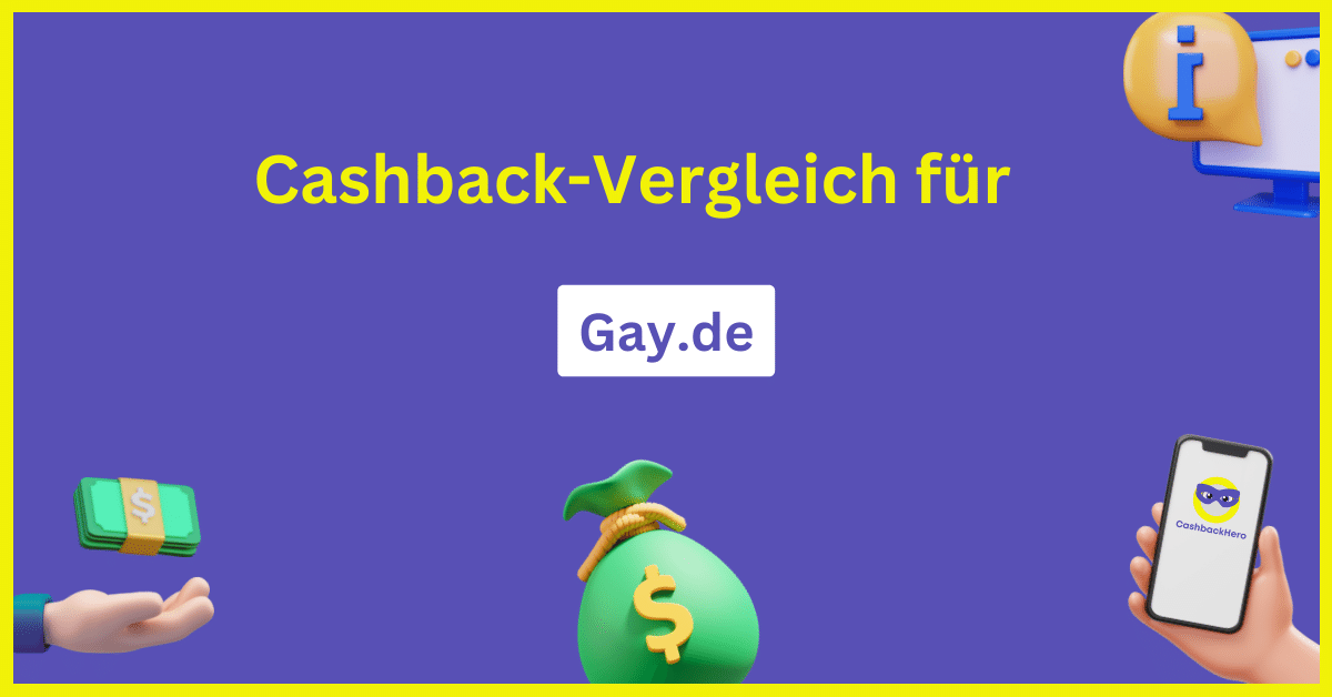 Gay.de Cashback und Rabatt