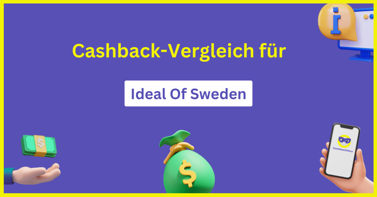 Ideal Of Sweden Cashback und Rabatt
