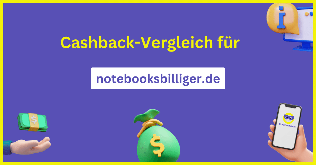 notebooksbilliger.de Cashback und Rabatt