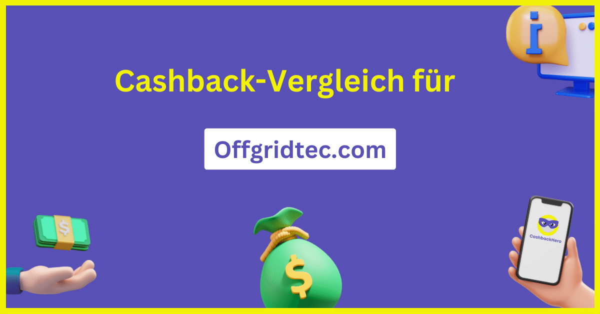 Offgridtec.com Cashback und Rabatt
